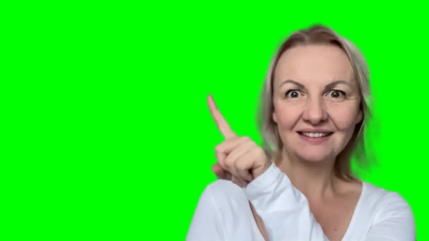 Pekfingret Tre Ställen Där Din Annons Kan Visa Tummen Upp — Stockvideo