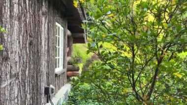 Victoria British Columbia, Kanada 2023 Ulusal Tarih Bölgesi, Butchart Bahçeleri, Batık Bahçeler 'de turistlerin gezdiği yollar. Yüksek kalite 4k görüntü