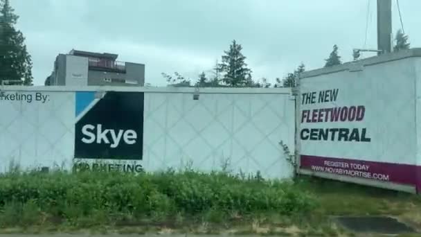 Mortise Grupp Företag Fleetwood Central Anmärkningsvärd Omvandling Kommer Snart Kanada — Stockvideo