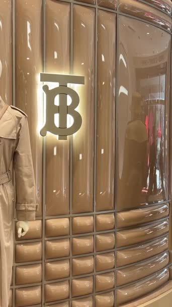 Галереї Lafayette Brand Магазин Головній Вулиці Паризької Парфумерної Прикраси Косметики — стокове відео