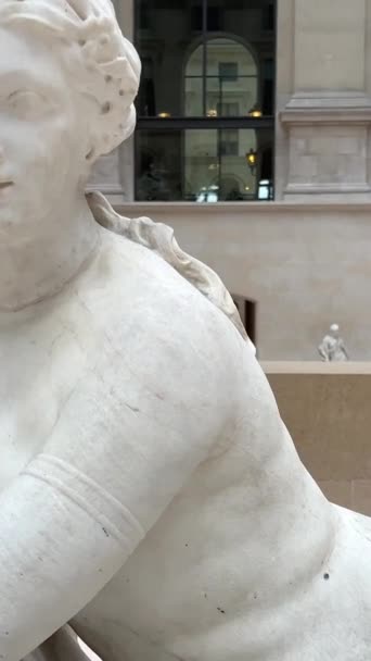 Jacques Prou Paris Paris Fountain Amphitrite Istri Poseidon Dewa Laut — Stok Video