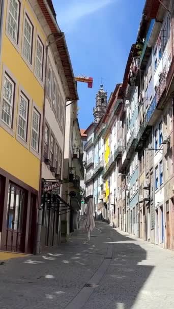 포르투 포르투갈의 거리에 있습니다 고품질 프로모션 비디오 포르투갈 포르투 — 비디오