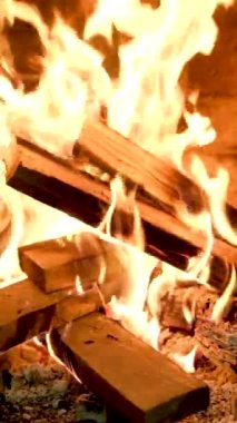 flames in the fireplace burning firewood warmth heating no electricity ancient civilization rural house hearth fireplace salamander bask by the fire Fire Flames Isolated on Black Background. Real fire