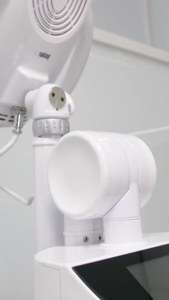 Пределами Poluse Усовершенствованная Система Отбеливания Зубов Помощью Ультрафиолетового Лазерного Устройства — стоковое видео