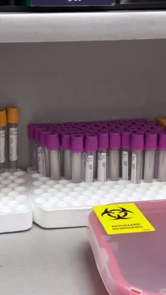Lifelabs Labor Für Bluttests Von Urin Und Kot Büro Eingang — Stockvideo