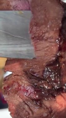 Fırında kuzu eti. Yüksek kalite 4k görüntü