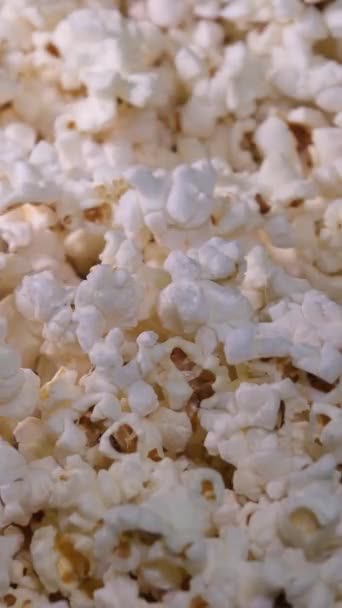 Cottura Popcorn Popping Padella Riscaldata Rallentatore Fare Popcorn Friggendolo Una — Video Stock