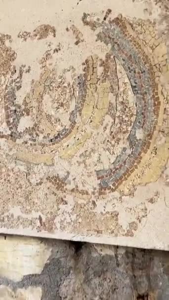 Butrint Albánii Kinematografická Místa Centrum Světového Dědictví Unesco Muzeum Antropologie — Stock video