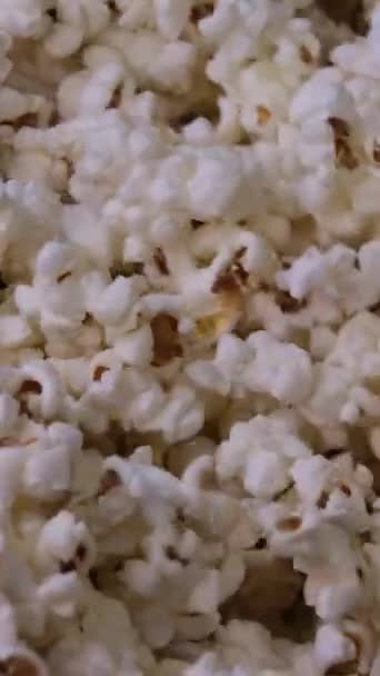 Vaření Popcornu Doma Speciálním Karamelu Plnění Karamelizovaný Popcorn Recept Close — Stock video