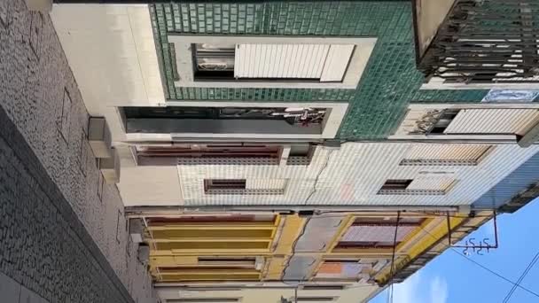 Povoa Varzim Miasto Portugalii Jego Ulice Charakter Wysokiej Jakości Materiał — Wideo stockowe