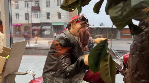 Vinnytsa Ukraine 2024 Roshen Magasin Bonbons Décoration Vente Caisse Enregistreuse — Video