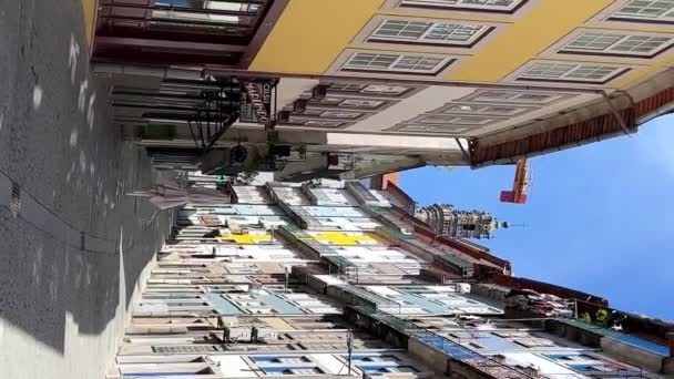 Ulica Mieście Porto Portugal Wysokiej Jakości Materiał Portugalia 2023 — Wideo stockowe