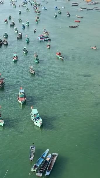 Funivia Sopra Città Nel Sud Dell Isola Phu Quoc Vietnam — Video Stock