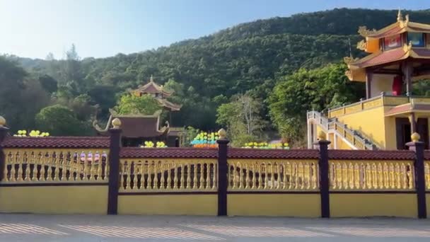 Pagode Quoc Phu Quoc Pagode Quoc Temple Bouddhiste Île Phu — Video