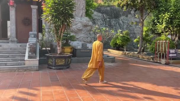 Templo Buddhist Pagoda Quoc Isla Phu Quoc Vietnam Indochina Asia — Vídeos de Stock