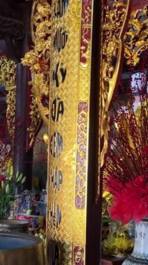 Ho Quoc Pagoda, Phu Quoc 'ta. Ho Quoc Pagoda Budist Tapınağı, Phu Quoc Adası, Vietnam, Hindiçin, Güneydoğu Asya, Asya