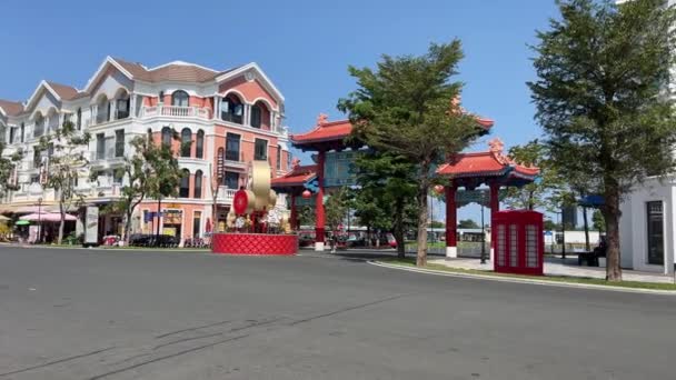 Vietnam Grand World Phu Quoc Slavný Zábavní Zábavní Nákupní Komplex — Stock video