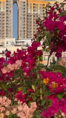 Phu Quoc adasındaki günbatımı kasabası, Vietnam. Hızlı gelişen Avrupa kopyası. Harika bir tatil köyü. Kien Giang vilayeti