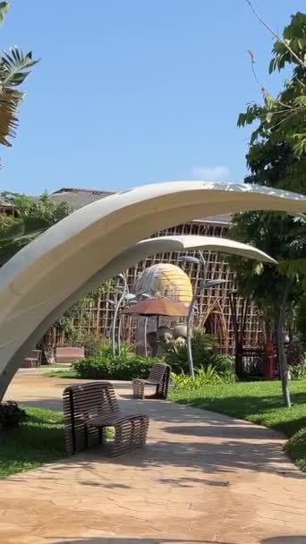 Vietnam Büyük Dünya Phu Quoc Kien Giang Bölgesindeki Ünlü Eğlence — Stok video