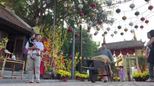 전통적인 사람들은 아름다운 베트남 그랜드 월드를 대표합니다 2024 — 비디오
