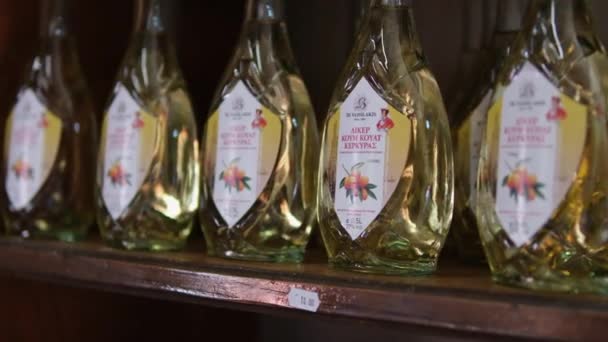 Vasilakis Zonen Corfiot Distilleerderij Wijnmakerij Griekenland Corfu Eiland 2024 — Stockvideo