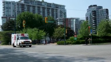 Vancouver, Kanada 'da Bilim Dünyası manzarası 03.23.2024