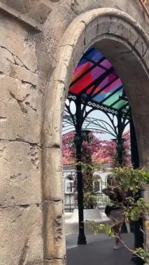 Cazibe tatilleri gösteriyor ki, Cable Car kabini özçekim serüveni alır macera heyecanı insanlar Vietnam 'da tatil ve turist Phu Quoc Adası Günbatımı Kasabası Vietnam Dünya Hon Thom 04.04.2024