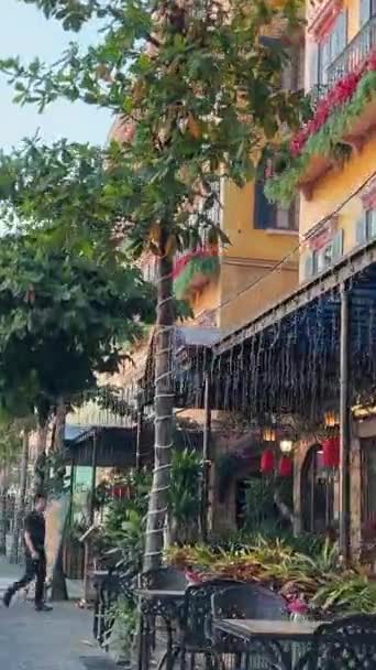 Café Café Nas Margens Oceano Índico Perto Kisses Bridge Passagem — Vídeo de Stock