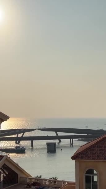Geisterstadt Bei Sonnenuntergang Auf Der Insel Phu Quoc Vietnam Schnell — Stockvideo
