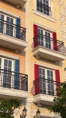 Phu Quoc Adası, Vietnam 'da günbatımı hayalet kasabası. Hızlı gelişen Avrupa kopyası. İnanılmaz bir tatil yeri, Kien Giang vilayeti Vietnam Phu Quoc Sunset Town