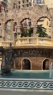 Phu Quoc Adası, Vietnam 'da günbatımı hayalet kasabası. Hızlı gelişen Avrupa kopyası. İnanılmaz bir tatil yeri, Kien Giang vilayeti Vietnam Phu Quoc Sunset Town