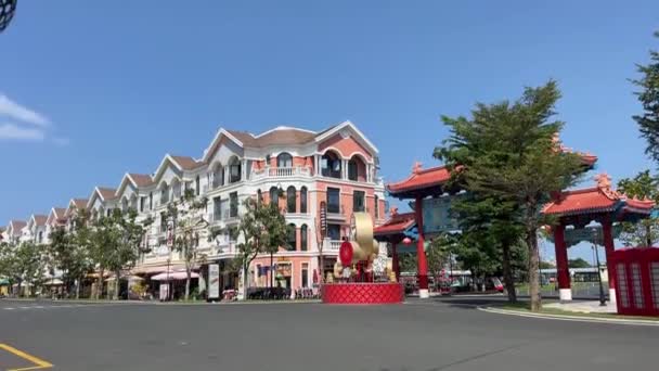 Vietnam Grand World Phu Quoc Famous Entertainment Entertainment Shopping Complex — Stock Video