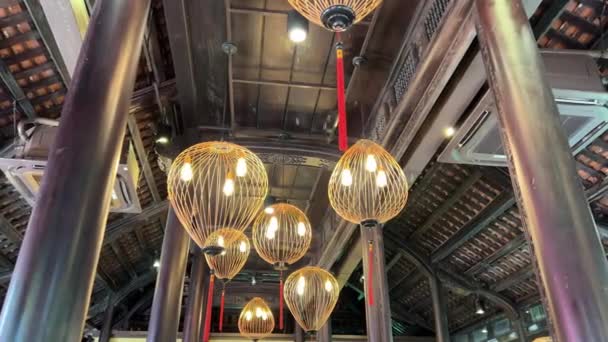 Pendentif Éclairage Céramique Nuances Plafond Luminaire Suspendu Plafonniers Lustre Moderne — Video