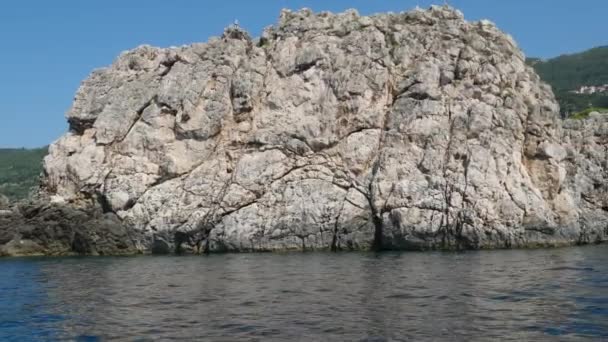 Voiliers Dans Une Magnifique Baie Île Paxos Grèce Grèce Corfou — Video