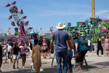 Cloverdale rodeo panayırı Country aile etkinliklerine geri dönelim Kanada Vancouver Surrey 05.17.2024