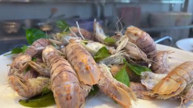 Odontodactylus scyllarus, Odontodactylidae familyasından yırtıcı bir stomatopod kabukludur. Kaynamış deniz peygamber devesi