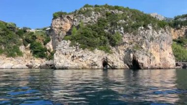Korfu, Paleokastritsa sahillerinin Amazon sahilleri Korfu adası, Yunanistan Korfu adası 