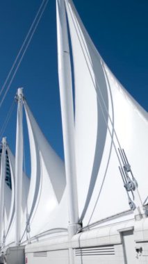 Vancouver, British Columbia 'dan. Kanada Sahil Sahası gemi terminalinde.