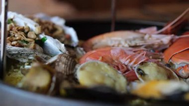 özel deniz ürünleri ya da ıstakoz. Yüksek kalite fotoğraf