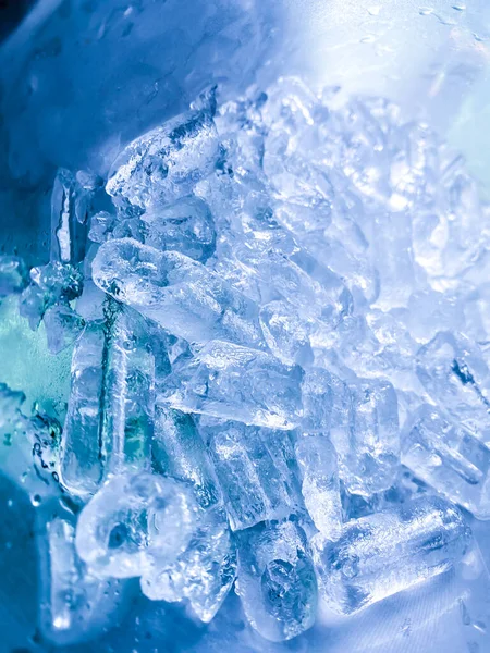 Buz Küpleri Arka Plan Buz Kübü Dokusu Arka Plan Beni — Stok fotoğraf