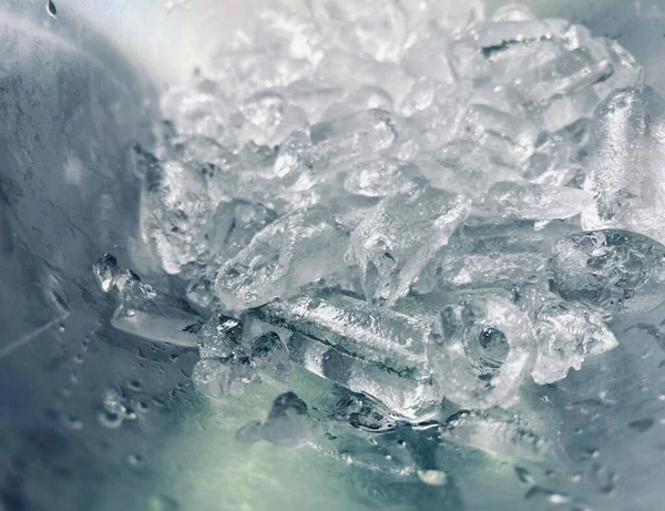 Buz Küpleri Arka Plan Buz Kübü Dokusu Arka Plan Beni — Stok fotoğraf