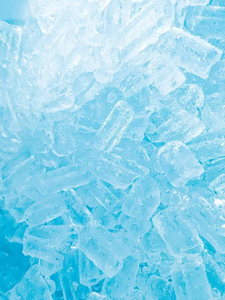 Ice Cubes Fond Texture Glaçon Papier Peint Glace Fait Sentir — Photo
