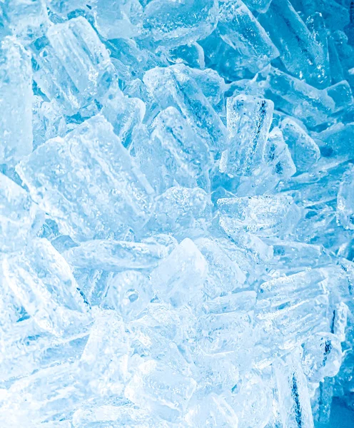 Zmrzlé Kostky Pozadí Textura Kostky Ledu Ledové Tapety Cítím Svěží — Stock fotografie