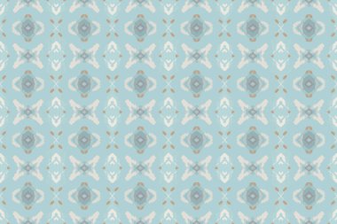 Kusursuz batik desen, geometrik kabile deseni, etnik boho, aztek stili, ikat stili. Ünlü afişler için lüks dekoratif kumaş deseni. Kumaş, perde, halı, Batik için tasarlanmış.