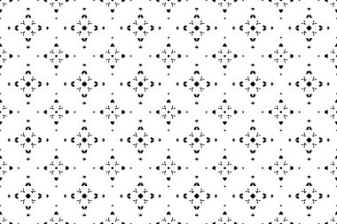 Kusursuz batik desen, geometrik kabile deseni, etnik boho, aztek stili, ikat stili. Ünlü afişler için lüks dekoratif kumaş deseni. Kumaş, perde, halı, Batik için tasarlanmış.