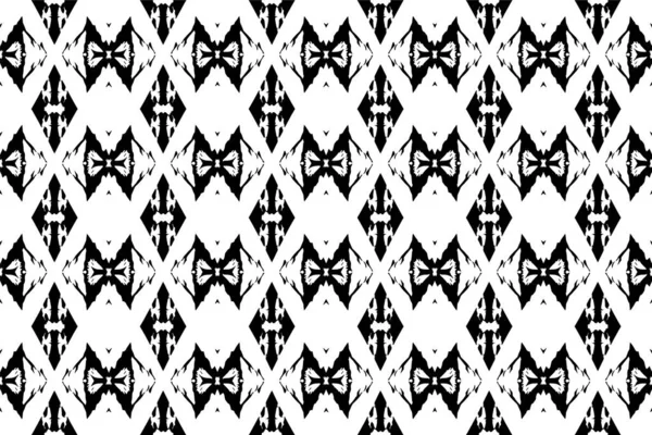Naadloze Batik Patroon Geometrische Tribal Patroon Het Lijkt Etnische Boho — Stockvector