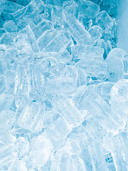 Zmrzlé Kostky Pozadí Textura Kostky Ledu Ledové Tapety Cítím Svěží — Stock fotografie