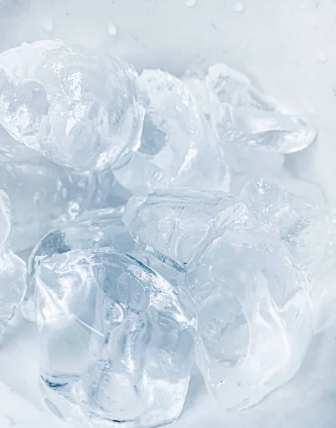 Eiswürfel Hintergrund Eiswürfel Textur Eistapete Gibt Mir Ein Frisches Gefühl — Stockfoto