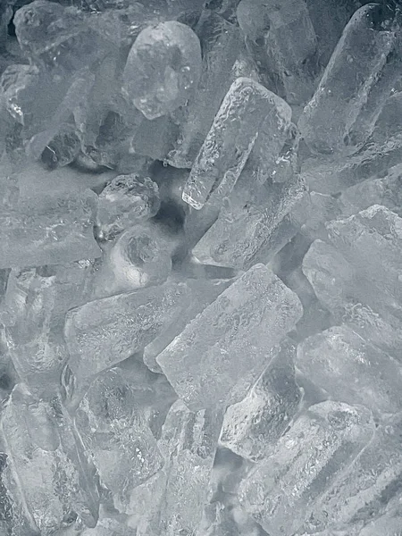 Tło Kostki Lodu Tekstura Kostki Lodu Tapety Kostki Lodu Lód — Zdjęcie stockowe