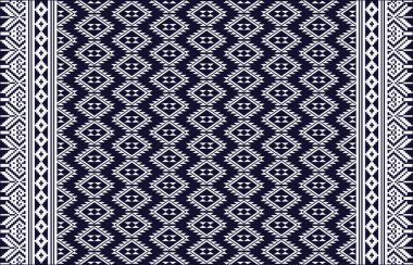 Sacral kabile etnik unsurlarıyla Geometrik vektör arka planı. Geleneksel üçgenler çingene geometrik formları kabile temalarını perdeler kumaş desenli goblen baskıları
